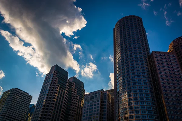 马萨诸塞州波士顿市的摩天大楼. — 图库照片