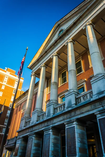 Das york county court building in der Innenstadt von york, pennsylvania. — Stockfoto