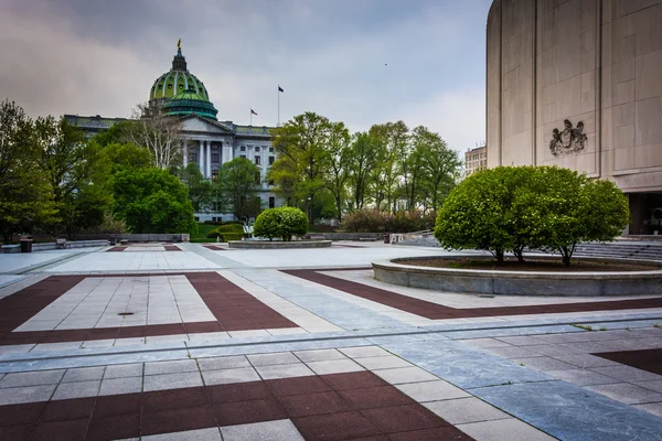 The State Capitol in Harrisburg, Pennsylvania. — Stock Photo, Image