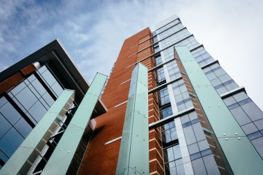 Baltimore, Maryland modern bir yapı ararken. 