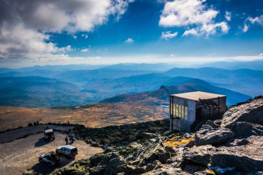 Park yerinin ve Mount Washington, bir bina yeni görünümü 