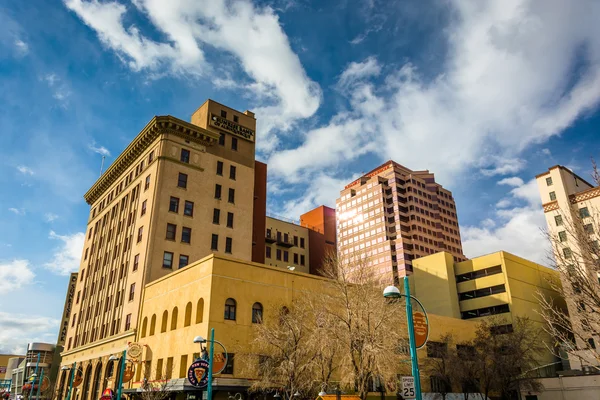 Buildings in downtown Albuquerque, New Mexico. — Stock Photo, Image