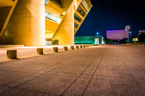 City Hall at night, in Dallas, Texas. — Stock Photo, Image