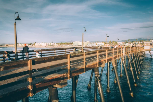 Риболовля пристань, Imperial Beach, Каліфорнія. — стокове фото