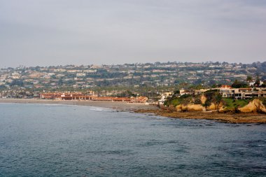 La Jolla, Kaliforniya La Jolla kıyılarından görünümünü.