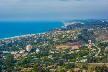 La Jolla, La Jolla, Kaliforniya Mount Soledad kimden görünümünü.