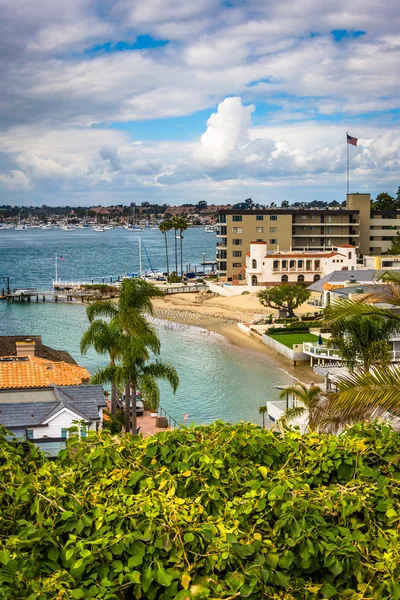 Вид з оглядовий точку, в Corona del Mar, Каліфорнія. — стокове фото