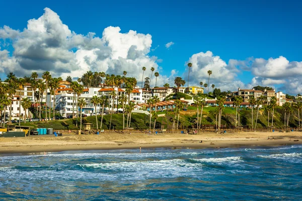 Vista de la playa en San Clemente, California . — Foto de Stock