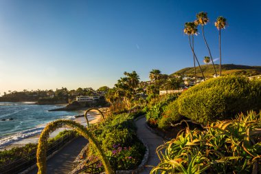 Bahçeleri ve Heisler Park, Laguna B Pasifik okyanus manzarası