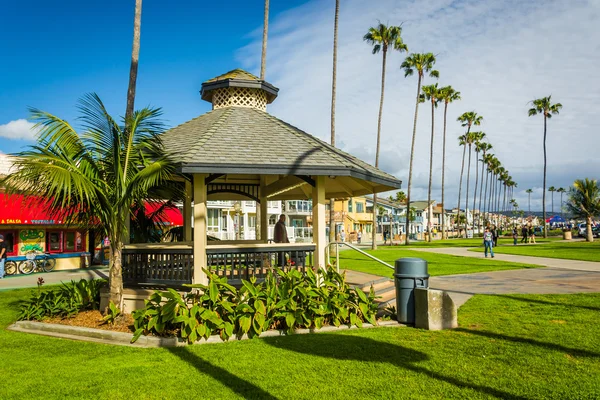 Pavillon in Newport Beach, Kalifornien. — Stockfoto