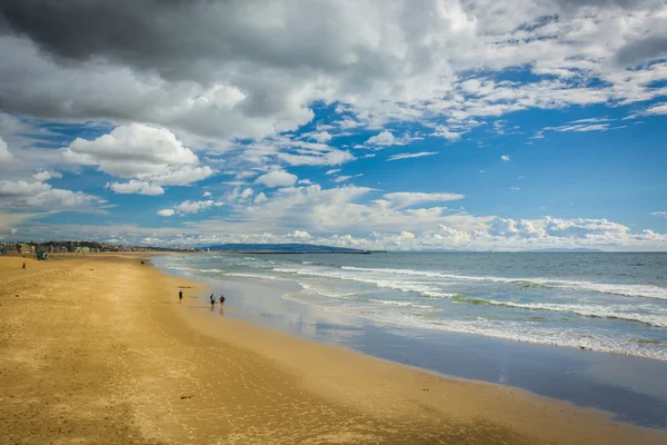 Vista de la playa en Venice Beach, Los Ángeles, California . — Foto de Stock