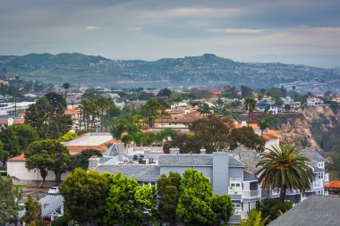 Tepe Park, Dana Point, Kaliforniya'da görünümünden.