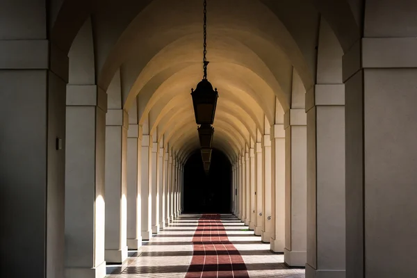 Hallway at City Hall, em Pasadena, Califórnia . — Fotografia de Stock