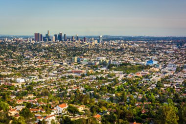 Downtown Los Angeles manzarası, Griffith Observat görünümünü