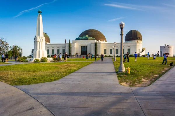 Los Angeles, Kaliforniya'da Griffith Gözlemevi. — Stok fotoğraf