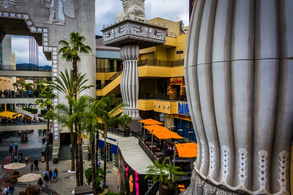 Hollywood och Highland Center, i Hollywood, Los Angeles, hotell — Stockfoto