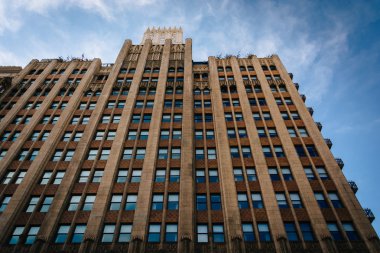 Eski bina Downtown Los Angeles, Kaliforniya.