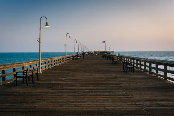 The fishing pier in Ventura, California. — Stock Photo, Image