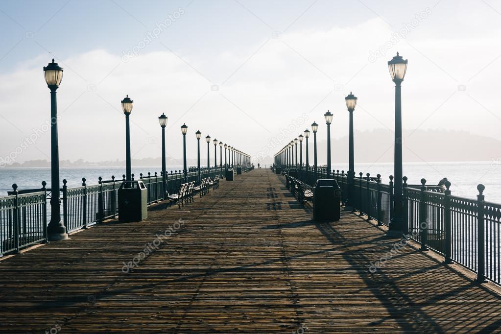 Pier 7, at the Embarcadero in San Francisco, California.