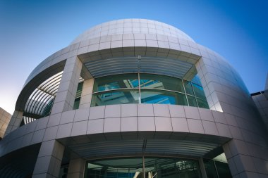 Modern dış Getty Merkezi'nde Brentwood, Los Angeles, 