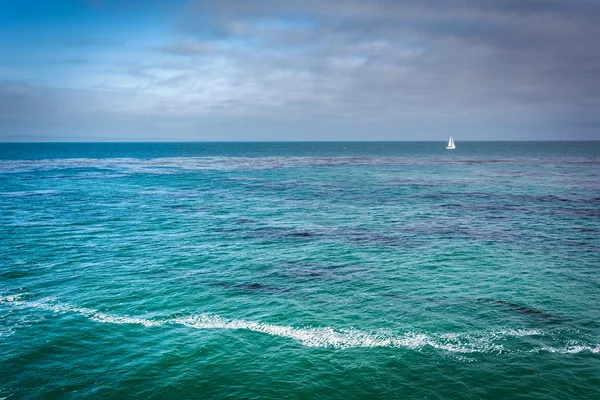 View of the Pacific Ocean, in Santa Cruz, California. — Stock Photo, Image