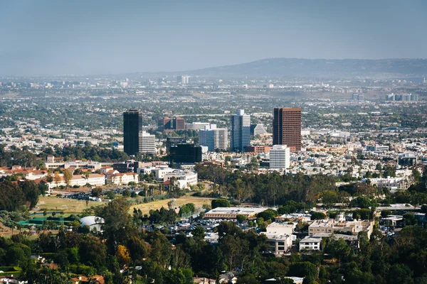 ブレントウッド、カリフォルニア州からロサンゼルスのビュー. — ストック写真