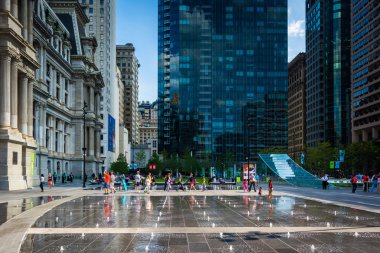 Çeşmeler ve Binalar Dilworth Park, Philadelphia, Penns