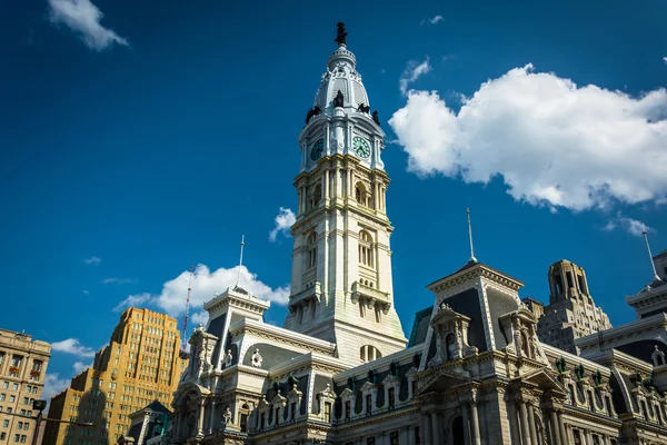 City Hall, in Center City, Philadelphia, Pennsylvania. — Stock Photo, Image