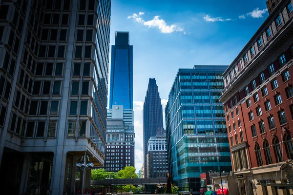 Modern buildings in City Center, Philadelphia, Pennsylvania. — Stock Photo, Image