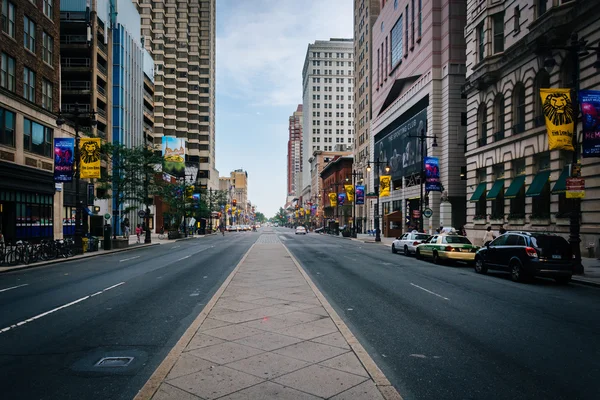 Broad Street, in Center City, Philadelphia, Pennsylvania. — Φωτογραφία Αρχείου