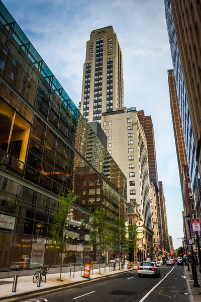 15th Street en Filadelfia, Pennsylvania . — Foto de Stock