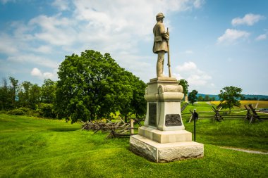 Statue at Antietam National Battlefield, Maryland.
