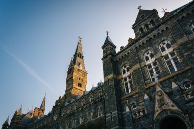 Healy Hall, Georgetown Üniversitesi, Washington, Dc. 
