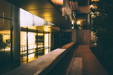 Embassy, gece, İsveç'te Georgetown, W dış