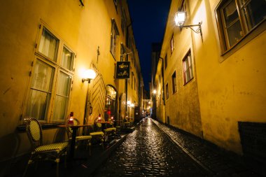 Yxsmedsgrand gece, Galma Stan, Stockholm, İsveç.