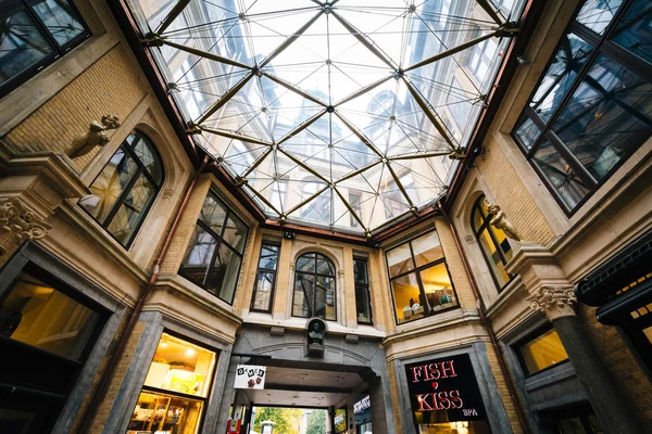 Jorcks Passage, i Köpenhamn, Danmark. — Stockfoto