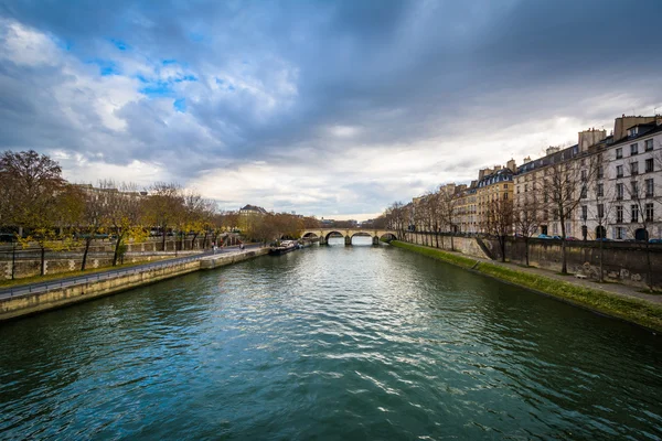 The Seine, a Parigi, Francia . — Foto Stock