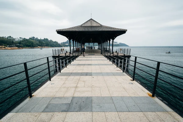 Der blake pier in stanley, auf der insel hong kong, hong kong. — Stockfoto