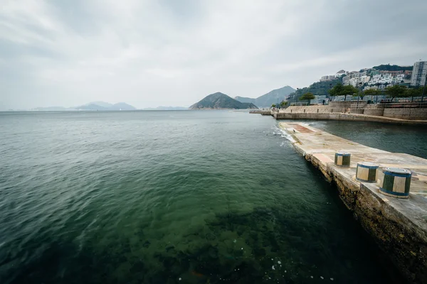 Muelle en Repulse Bay, en Hong Kong, Hong Kong . — Foto de Stock