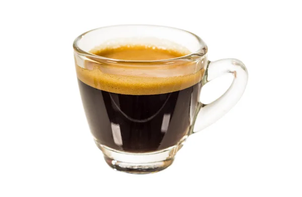 Shot of espresso coffee — Stock Photo, Image