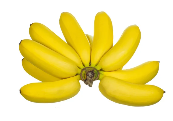Полный спелый банан — стоковое фото