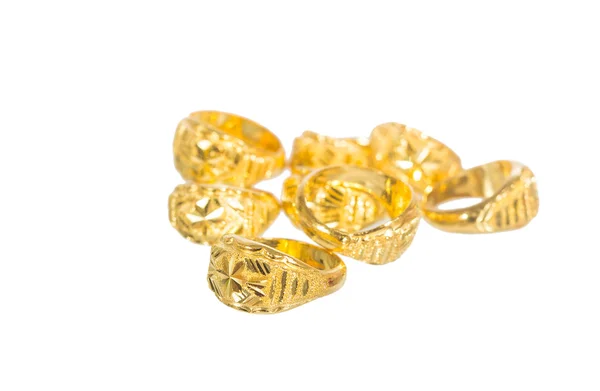 Anillo dorado — Foto de Stock