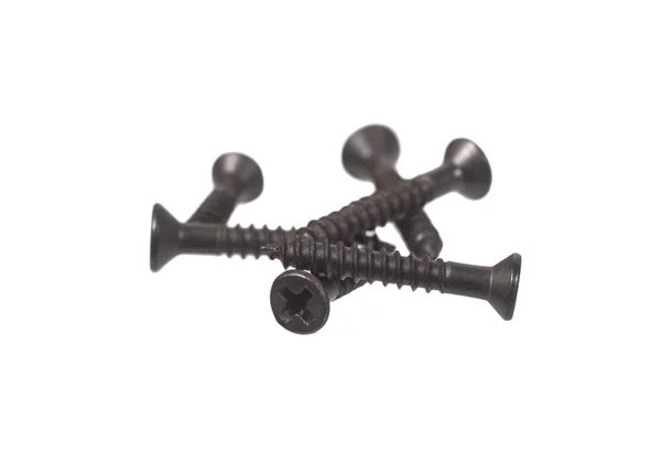 Black screw — Stock Photo, Image