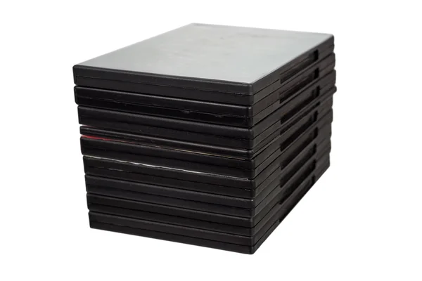 Stack of dvd — Stock Photo, Image