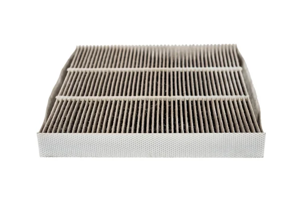 Vuile auto airconditioning filter — Stockfoto