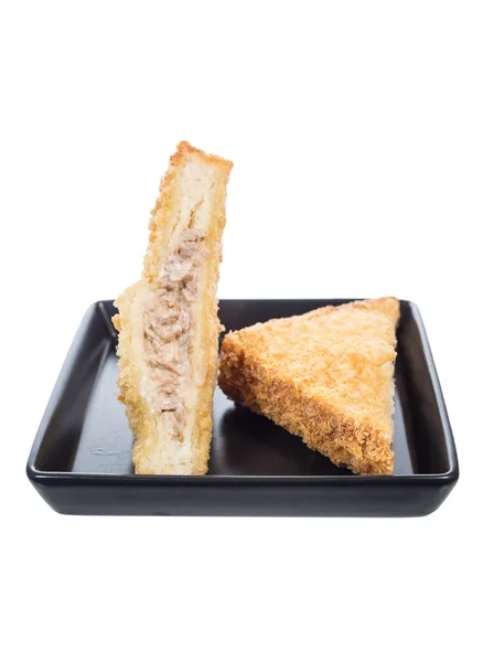 Fried tuna sandwich — Stock Photo, Image