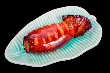 teriyaki soslu ızgara kalamar 