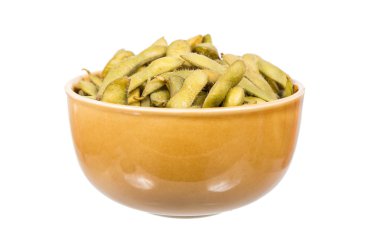 Yeşil soya haşlanmış