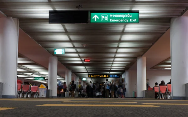 Hallway of passenger termial — Stock Photo, Image