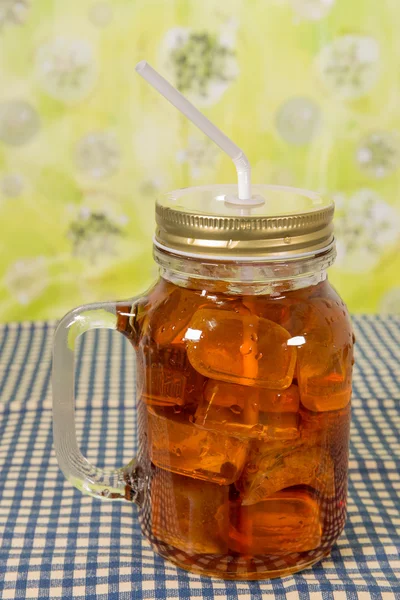 Iced tea mug — Stock Photo, Image